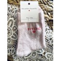 Chaussettes rose clair Bitche