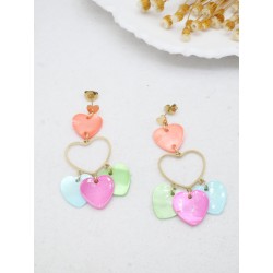 Boucles coeur multi