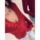 Pull bordeaux Suzon