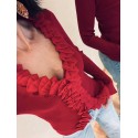 Pull bordeaux Suzon