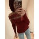 Pull Bordeaux Flavie