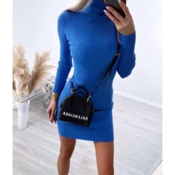 Robe pull bleu Milie