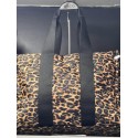 Sac matelassé leopard