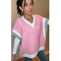 Pull sans manches Rosy