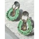 Boucles Bali vert