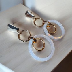 Boucles Carmen blanc